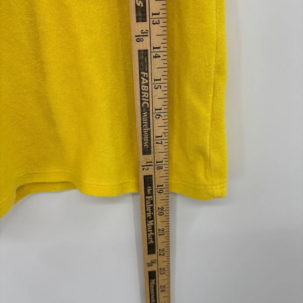 The Childrens Place Hooded Terry Top Kids 5T Yellow Lemon Heart Sunglasses Beach